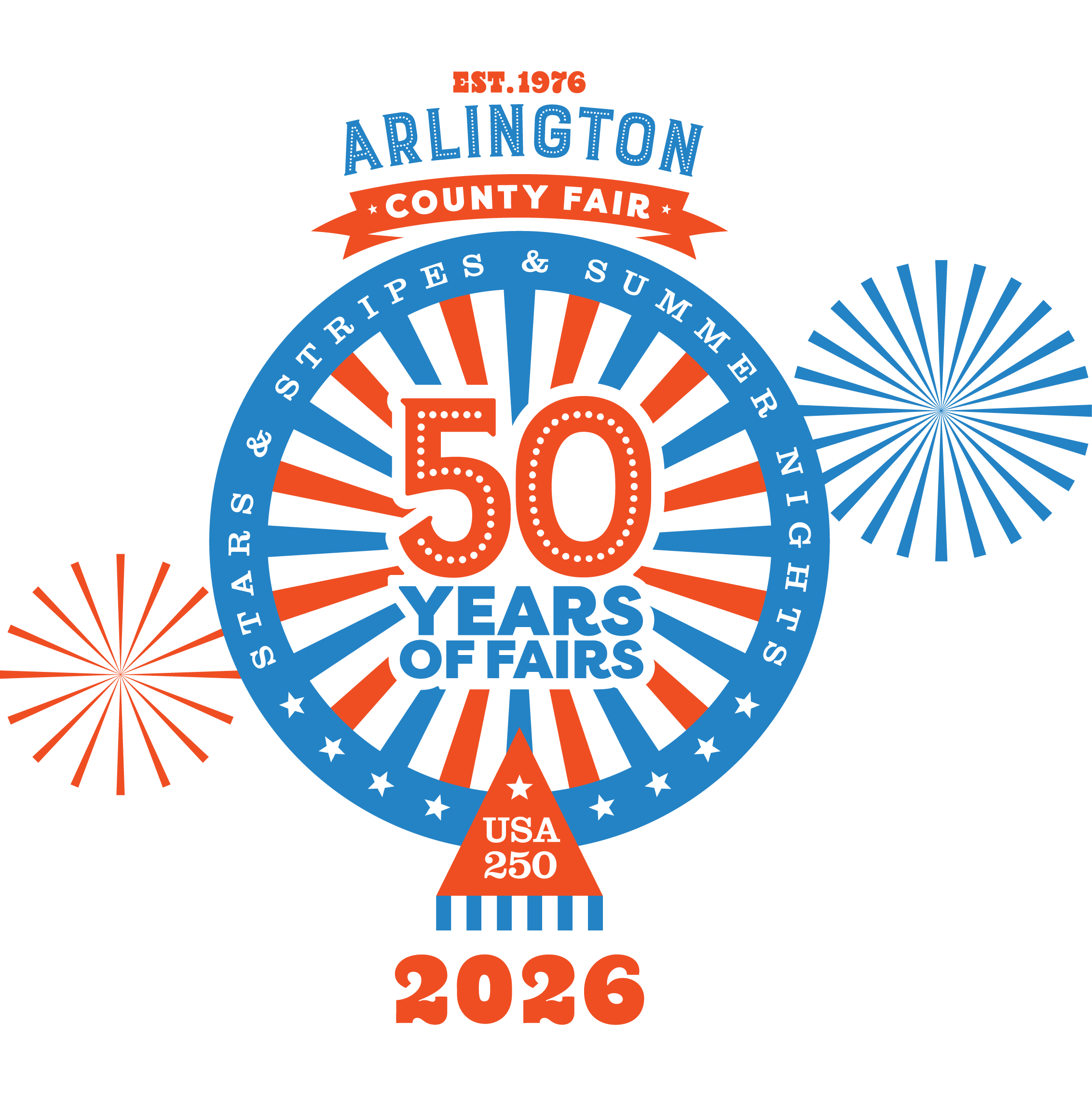 Arlington County Fair 50th Logo